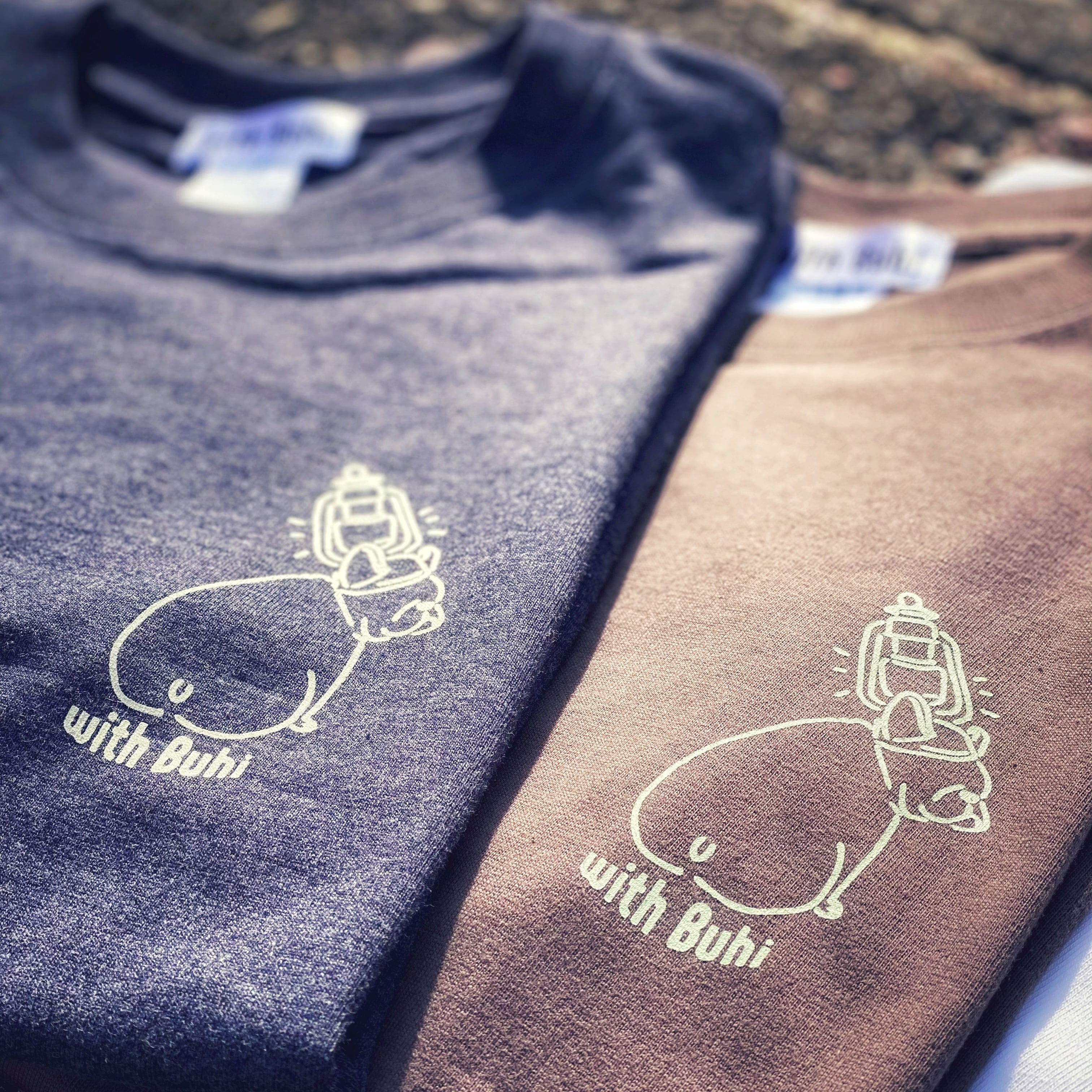 フレンチブルドッグ T-shirt 半袖 Tシャツ withBuhi オリジナル