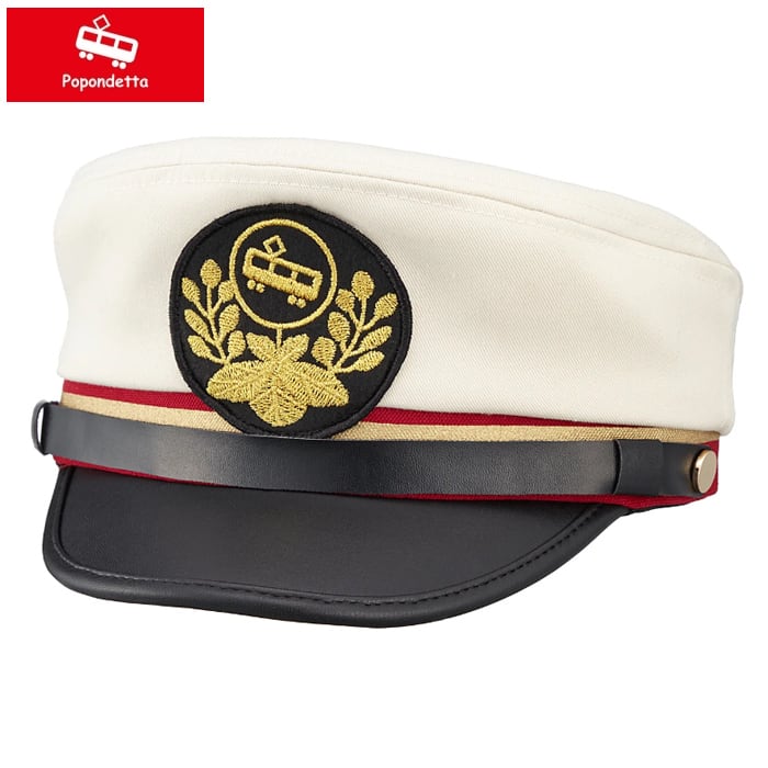 鉄道　帽子　未使用 ポポンデッタ 鉄道グッズ キッズ用鉄道員帽子 運転手 車掌 駅員 電車