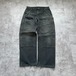 ブラック ダブルニー Carhartt B136 GVL 32×32