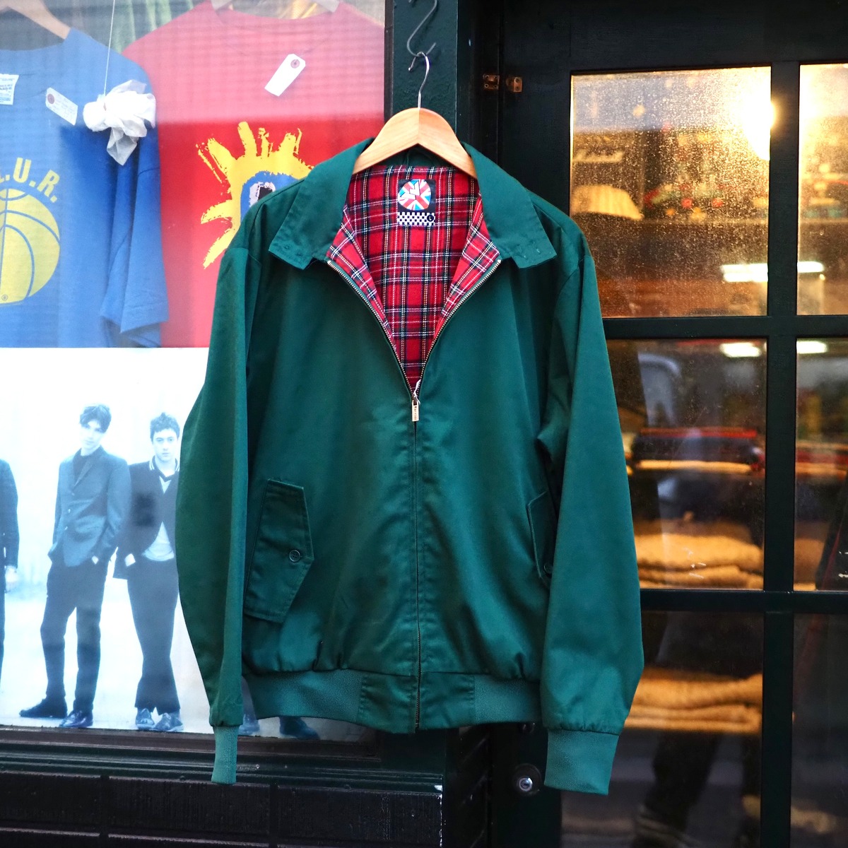UK Old Harrington Jacket イギリス ハリントンジャケット グリーン 