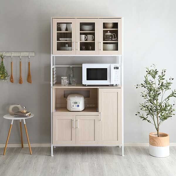 さわやかなオシャレゴミ箱上ラック スリムタイプ【Frais-フレ