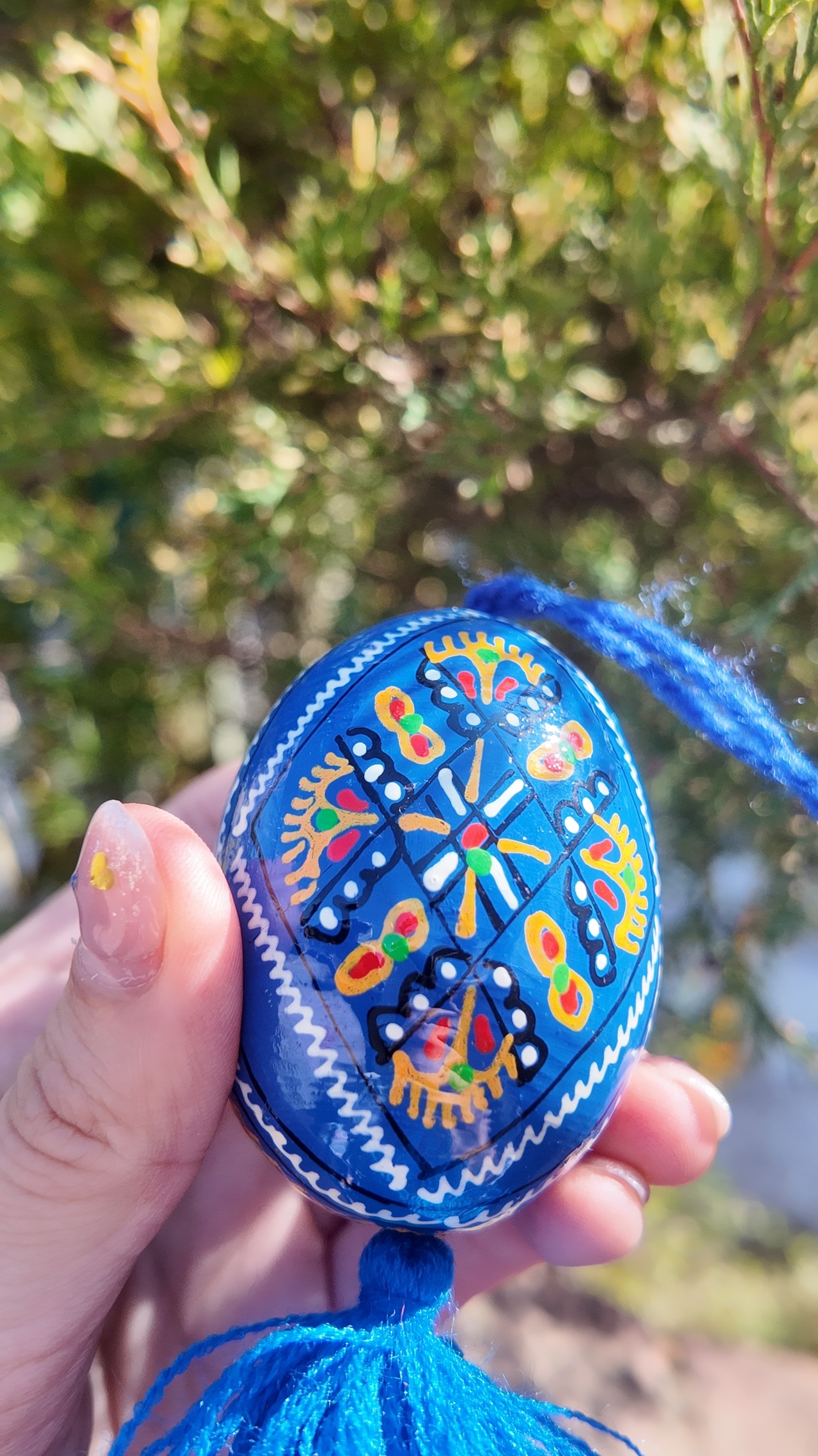 装飾用木製プィサンカ現代的なフツル様式（イースターエッグ）　 - 8