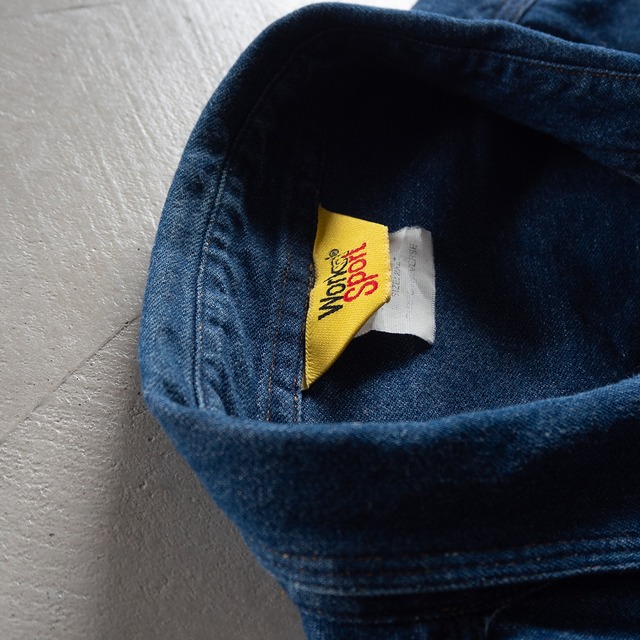 "Workin Sport" vintage Denim western shirt