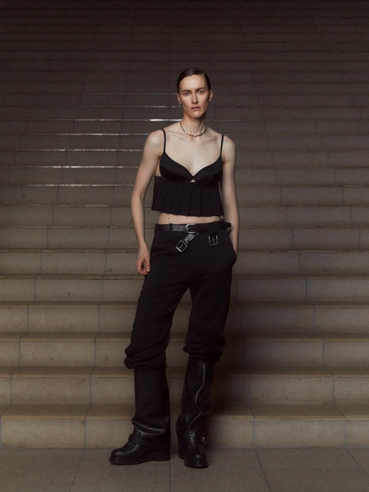 【26AW | WOMEN】POOLDE プールデ / スウェットパンツ /Liquid Sweat Pants　PLD-26AW-PT03 - 6