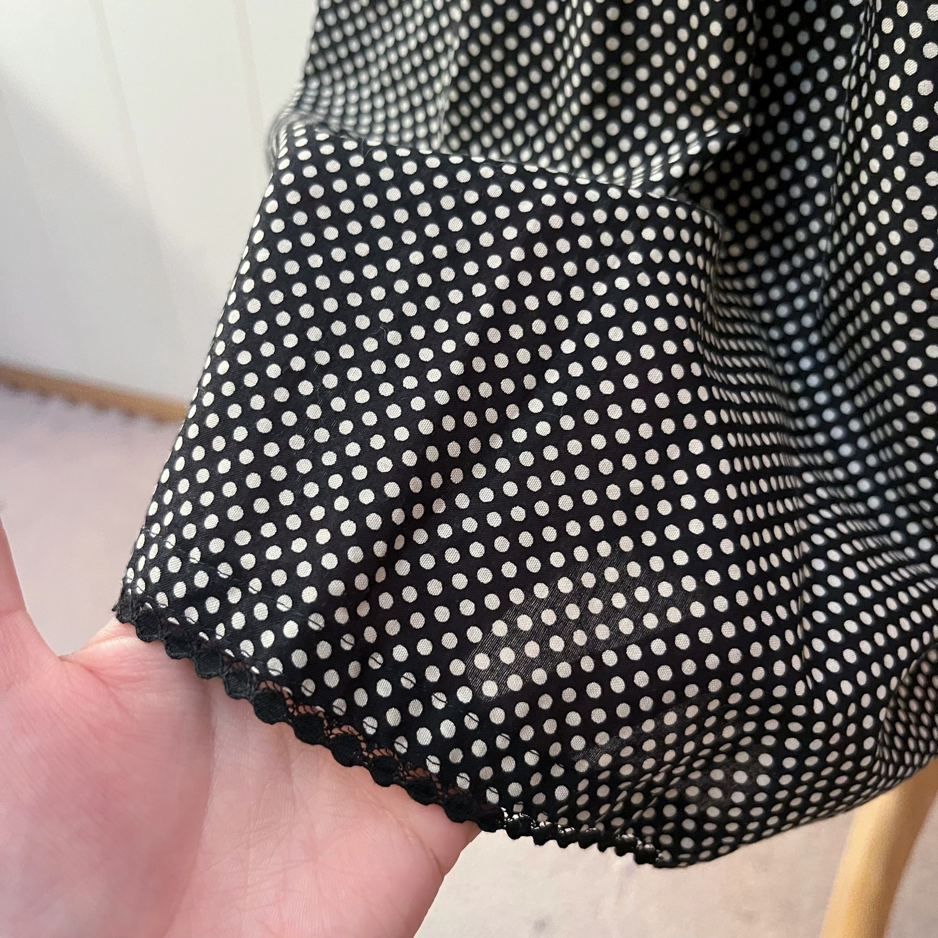 PINKHOUSE / dot tiered skirt