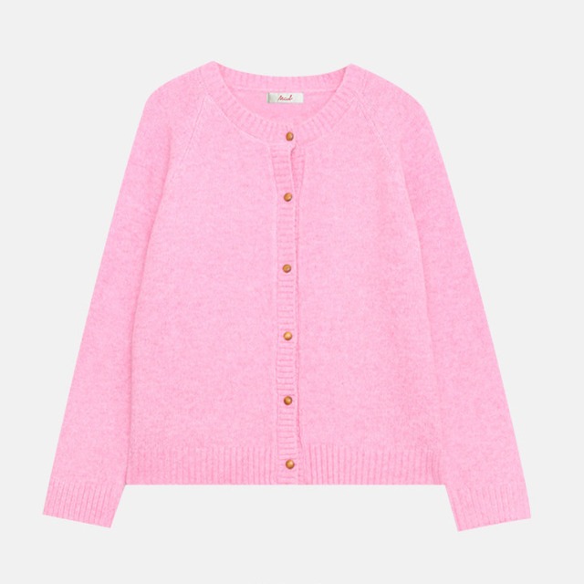 button-front knit cardigan　J00481