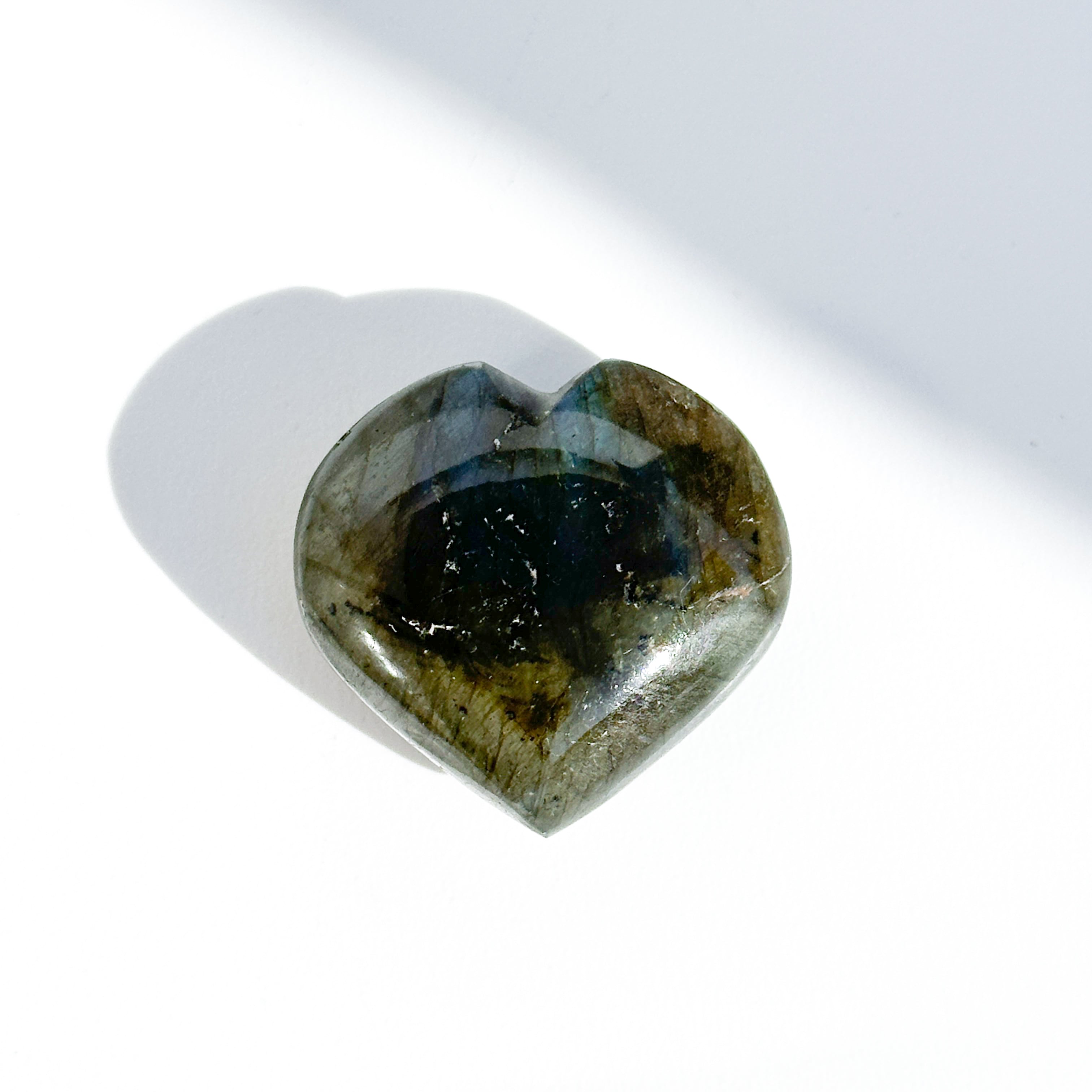 ラブラドライト ハート 95◇ Labradorite ◇天然石・鉱物