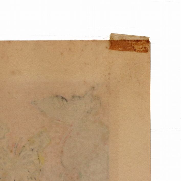 関野準一郎・木版画・舞妓・卯月・蝶・No.190609-45・梱包サイズ100