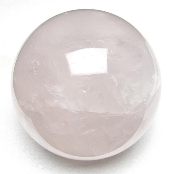 2Kg ミルキークォーツ 丸玉 113mm ピンク 一点物 151-6036