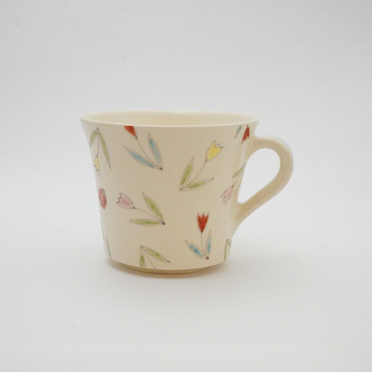 【友田 多紀】フリーカップ リトルチューリップ 取っ手付き 38