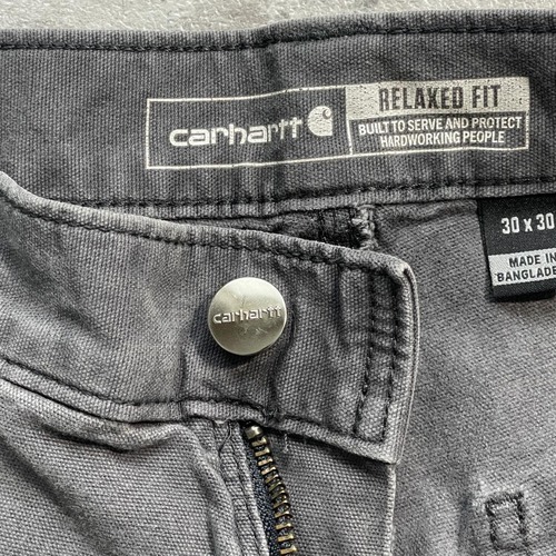 20s グレー ダブルニー Carhartt カーハート30×30 詳細写真10