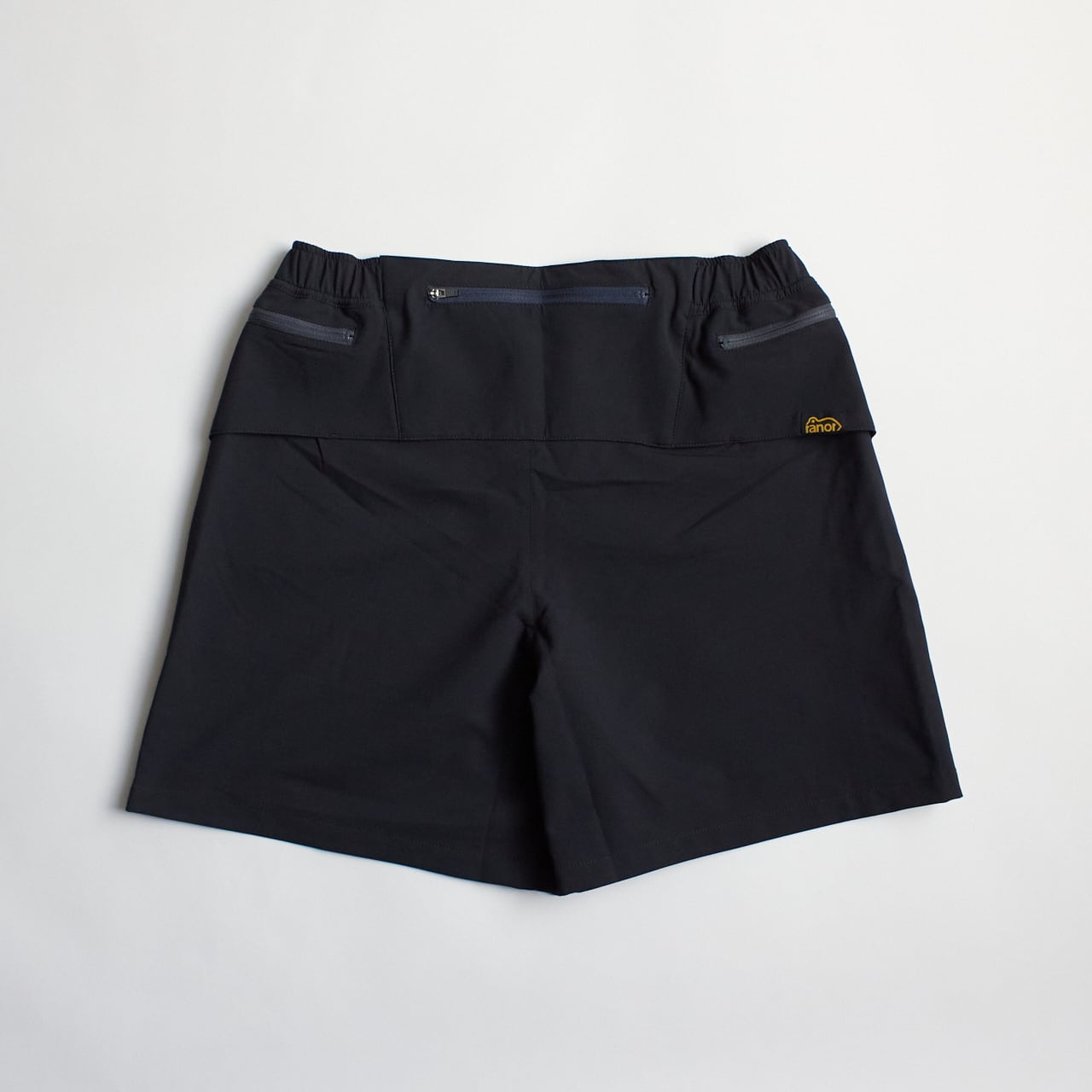 ranor（ラナー）BASIC MIDDLE SHORTS - BLK ベーシックミドルショーツ