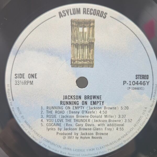 Jackson Browne / Running On Empty [P-10446Y] - 画像3