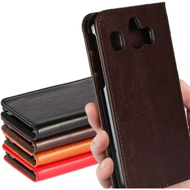 シャープ ソフトバンク SoftBank シンプルスマホ4 ケース 707SH 704SH 手帳 ケース Simply4 ケース Simply 4 シンプルスマホ 4 カバー アクオス スマホケース 手帳型 財布 case iCoverCase 光沢加工 牛革 摩擦耐性 シンプル 携帯 カバー カードポケット スタンド機能 レザー ダークブラウン 342