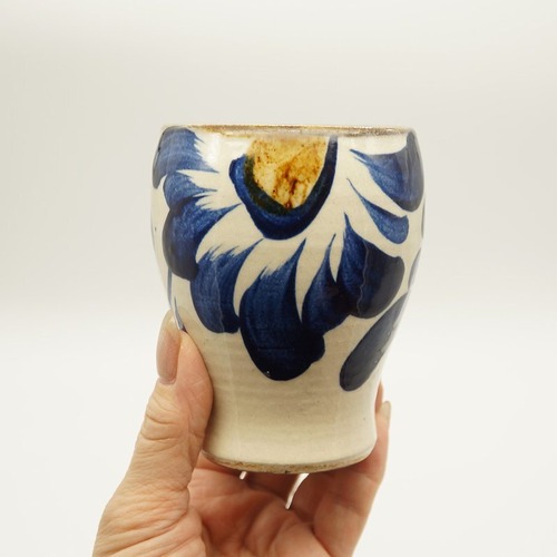 フリーカップ　唐草　【金城陶器秀陶房】　