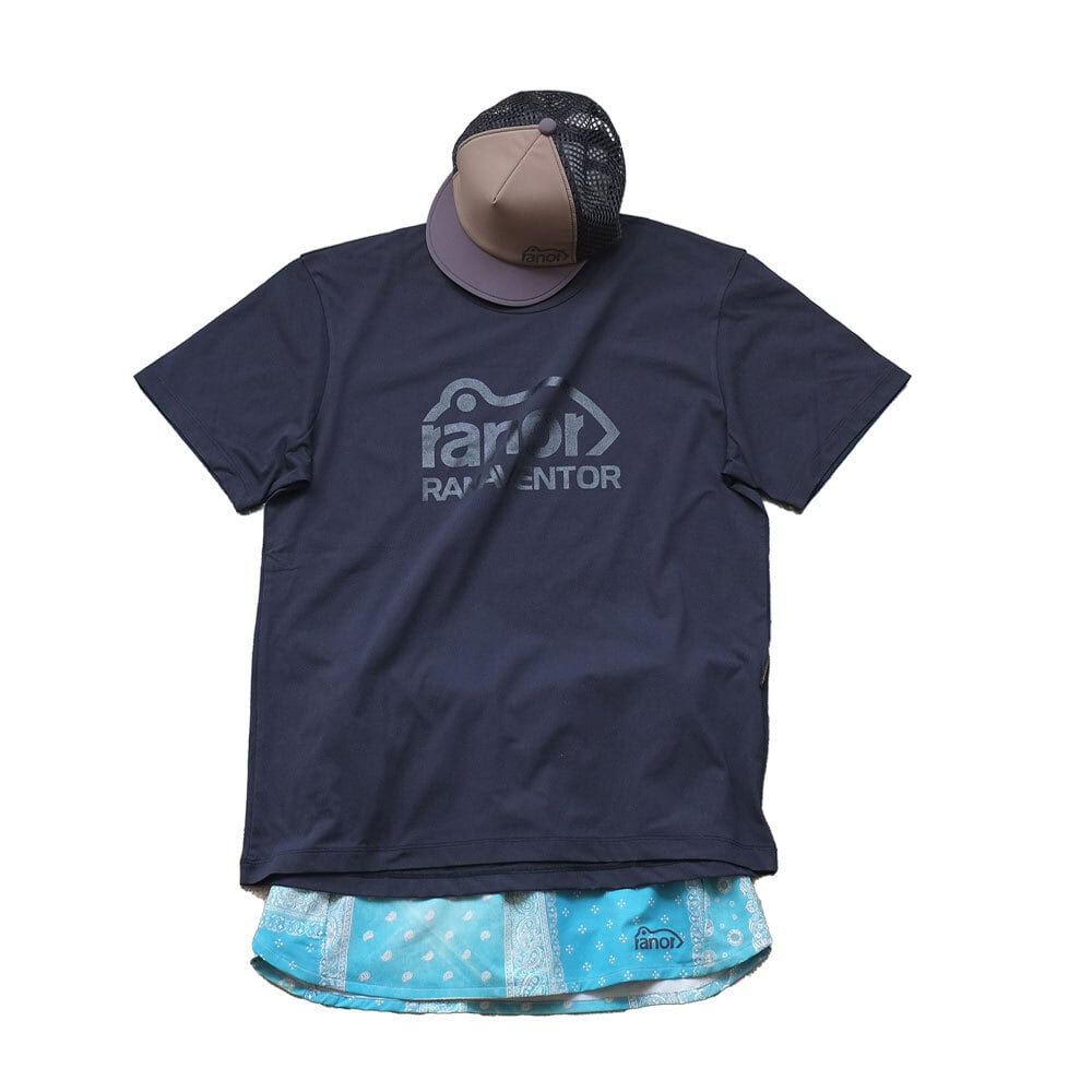 ranor(ラナー) BANDANA SKIRT TURQUOISE | play field mountain