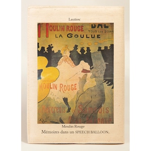 Lautrec（ロートレック）スピーチバルーンのブックカバー