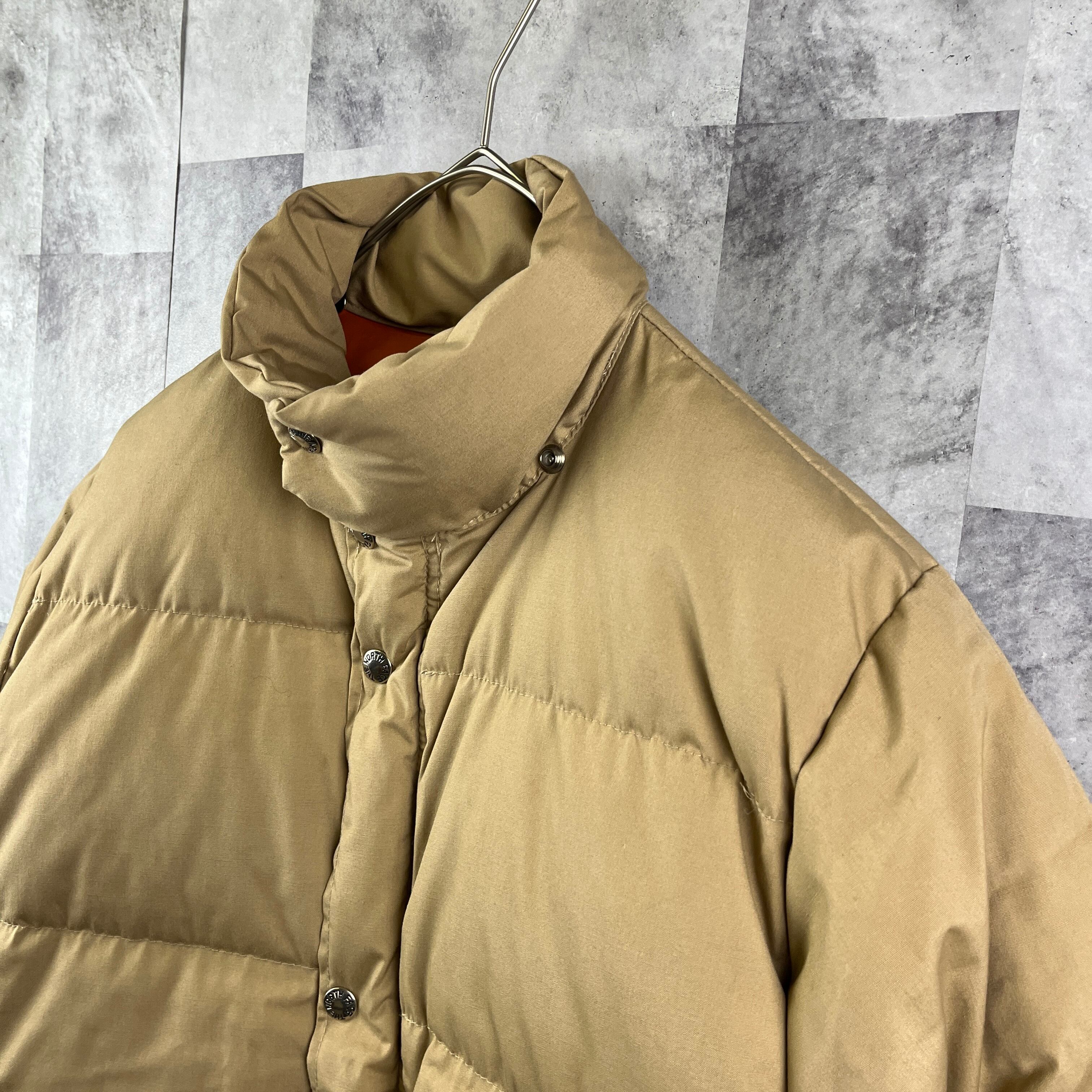 80s USA製 THE NORTH FACE ダウンジャケット 茶タグ TALONジッパー ...