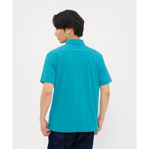 S.F.TECHサンスクリーンミニ鹿の子ポロシャツ[メンズ]ST6SHS01M デサントムーブスポーツ 吸汗速乾 サンスクリーン