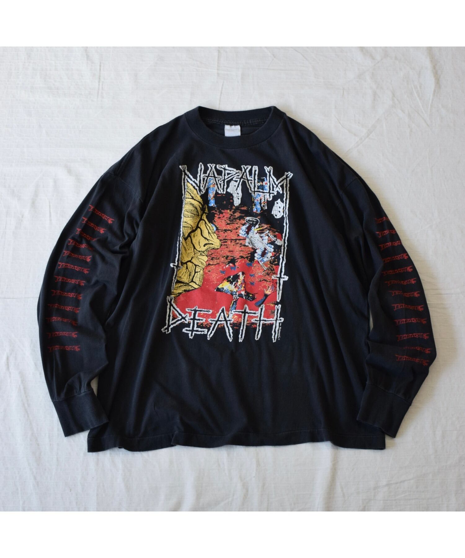 Special!!】90's NAPALM DEATH ロングスリーブTシャツ メンズL