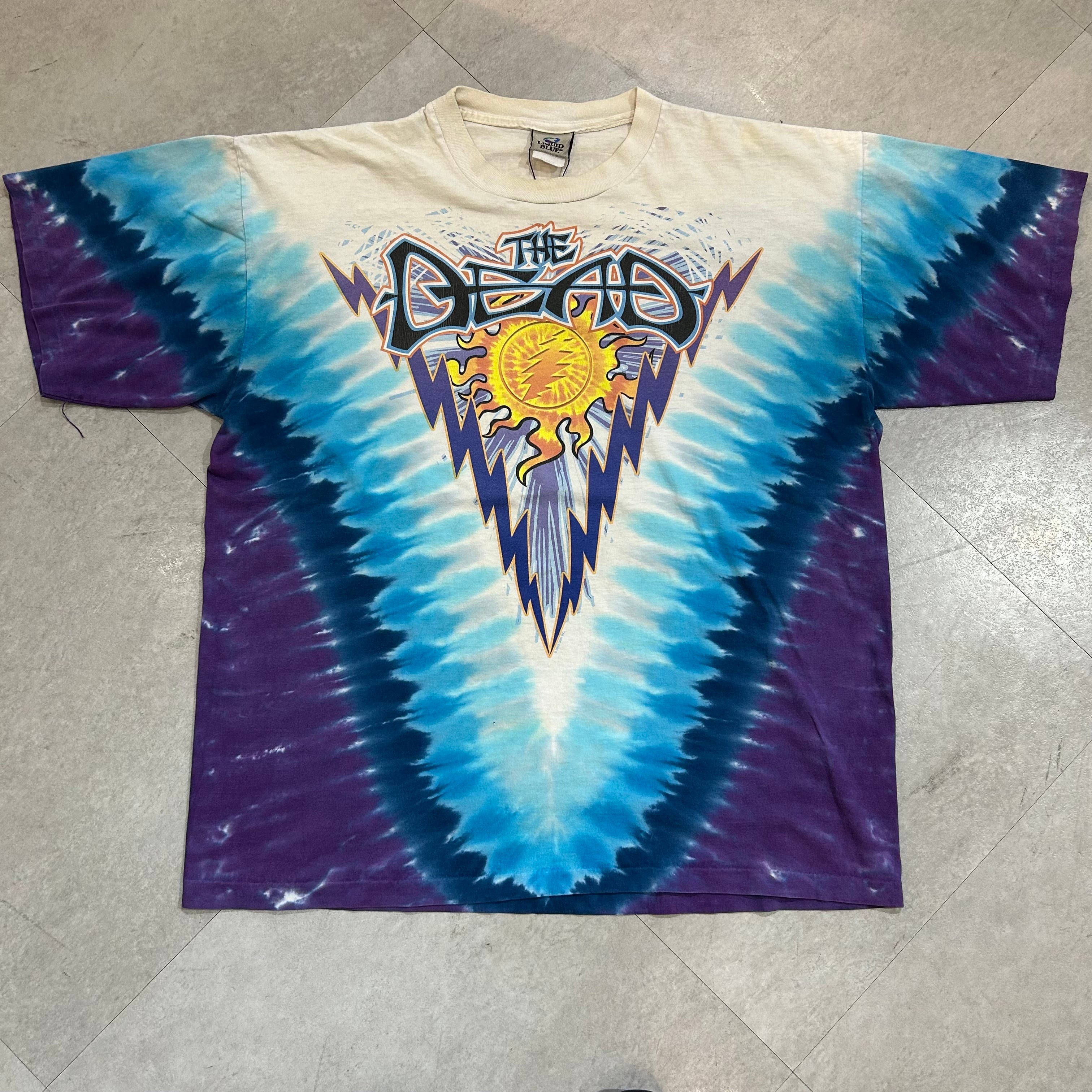 【90s・公式】グレイトフルデッド　Tシャツ　タイダイ染め　富士山　デッドベアー