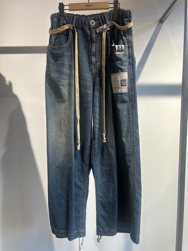 【25SS】Maison MIHARA YASUHIRO ミハラヤスヒロ /HUGE DETAIL JEANS / ジーンズ