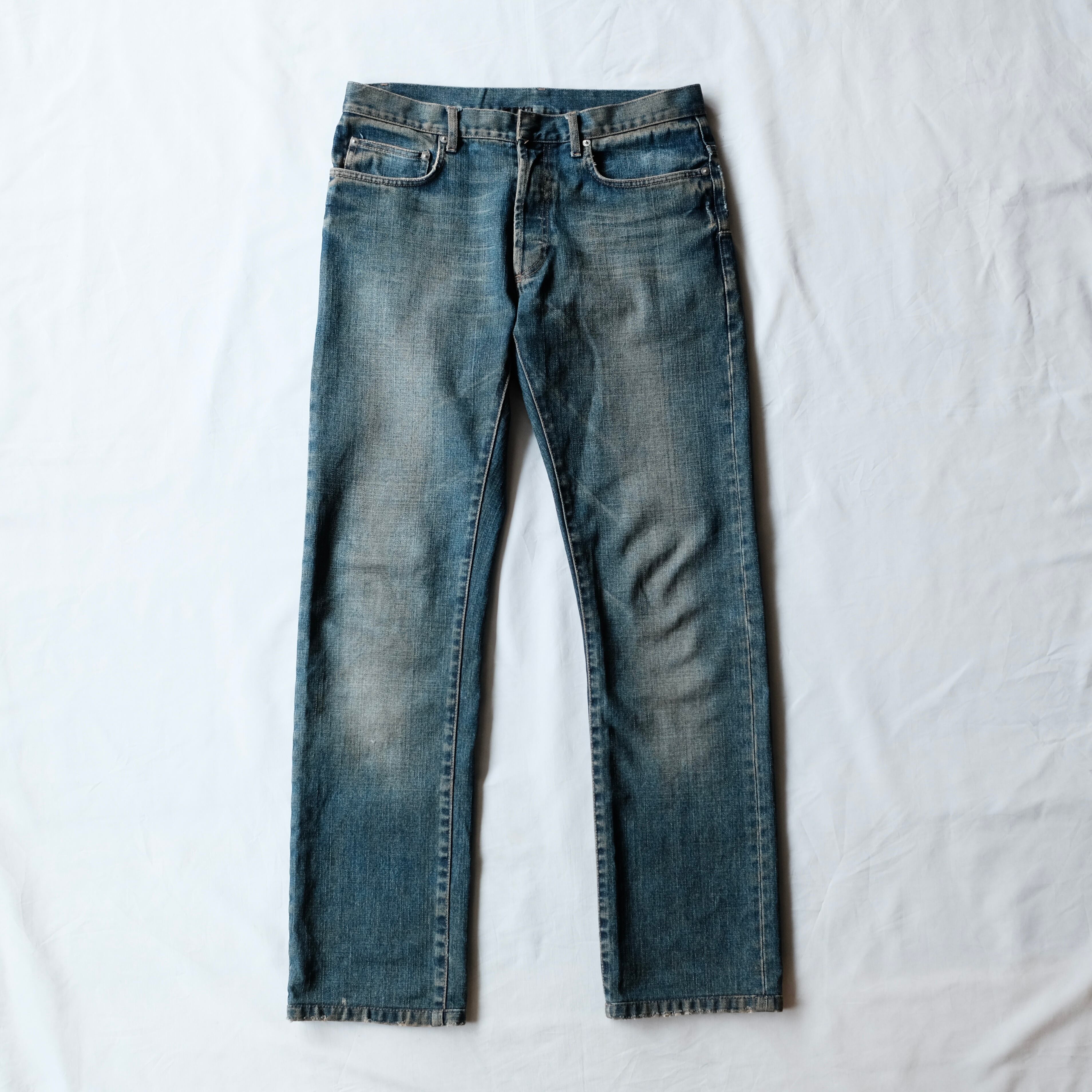 Dior HOMME 04F⁄W エディ期 錆加工 DENIM PANTS | safarionline