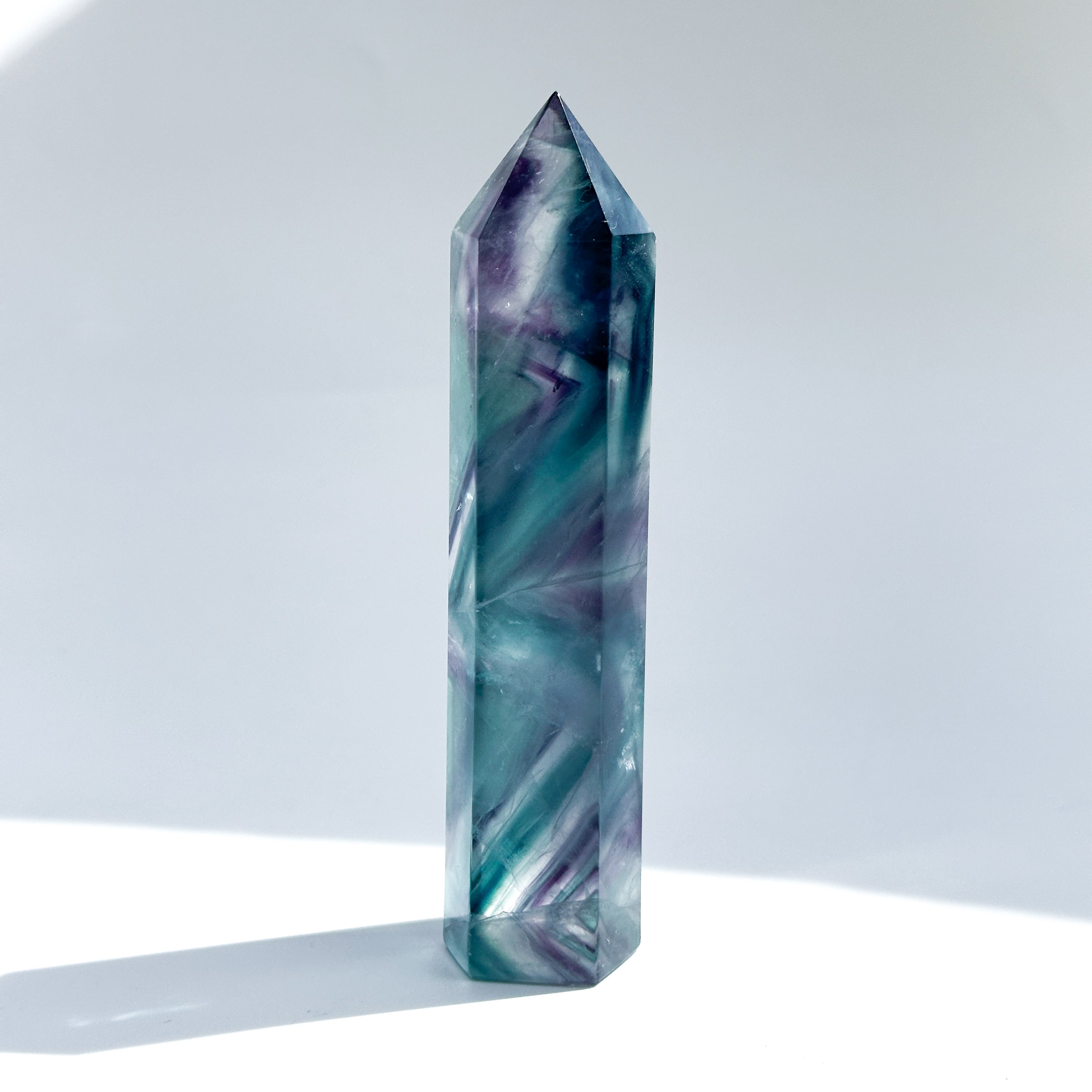 レインボーフローライト タワー型51◇ Rainbow Fluorite ◇天然石
