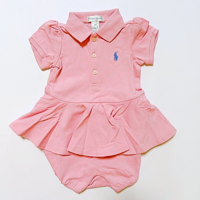 【70/80cm】ベビー（女の子）ロンパース