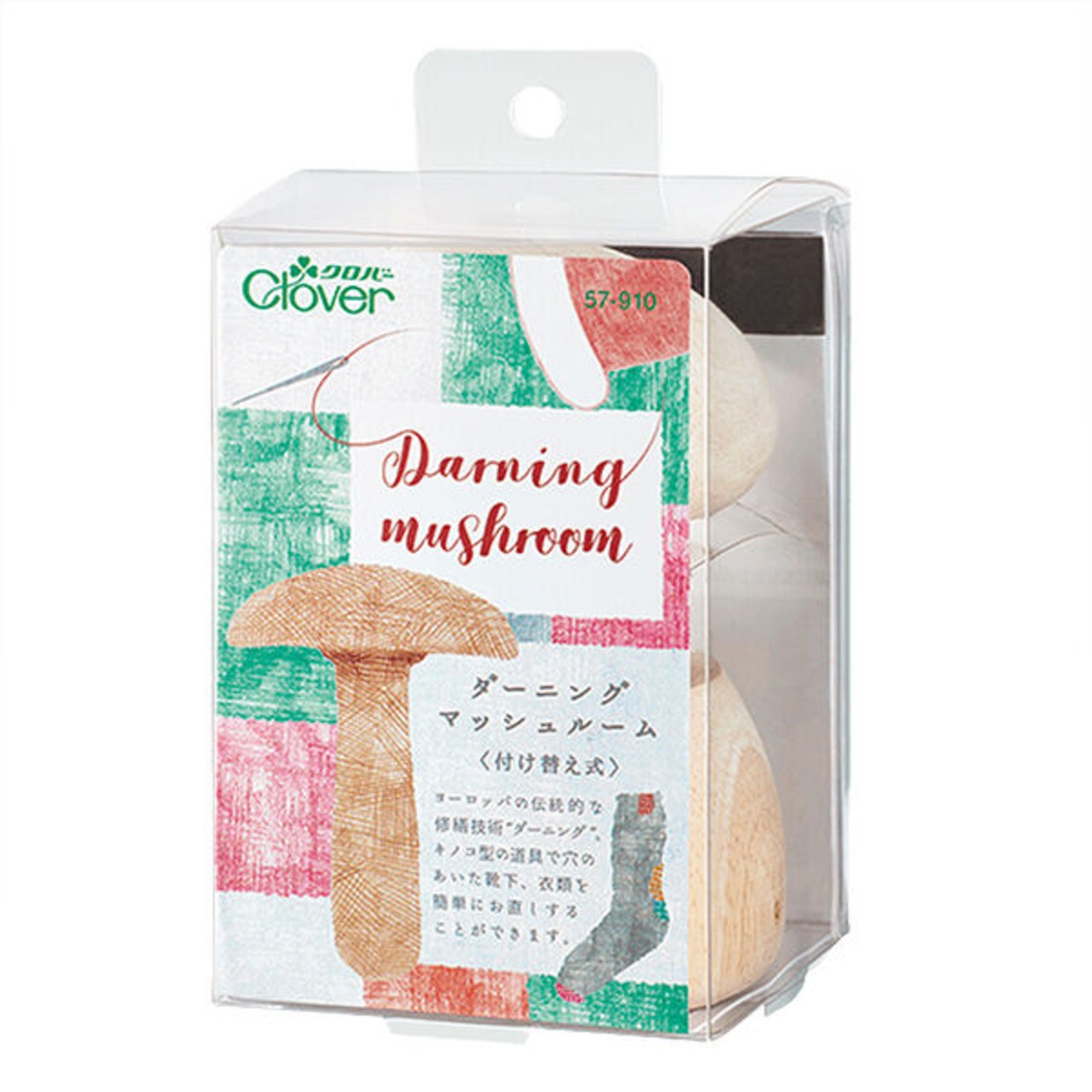 CLOVER(クロバー) ダーニングマッシュルーム 付け替え式軸タイプ