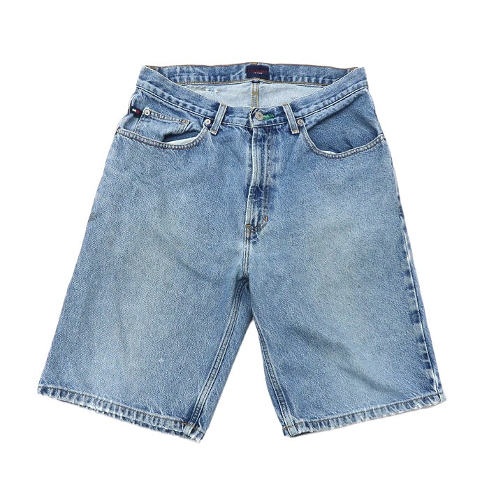 古着 TOMMY トミーヒルフィガー デニム ショートパンツ ハーフパンツ サイズ表記:32 gd80055 Slat_Albatross_Isla_Vintage トミーフィルフィガー デニムハーフパンツ