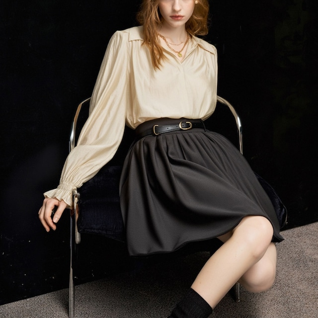 バルーンデザインスカート