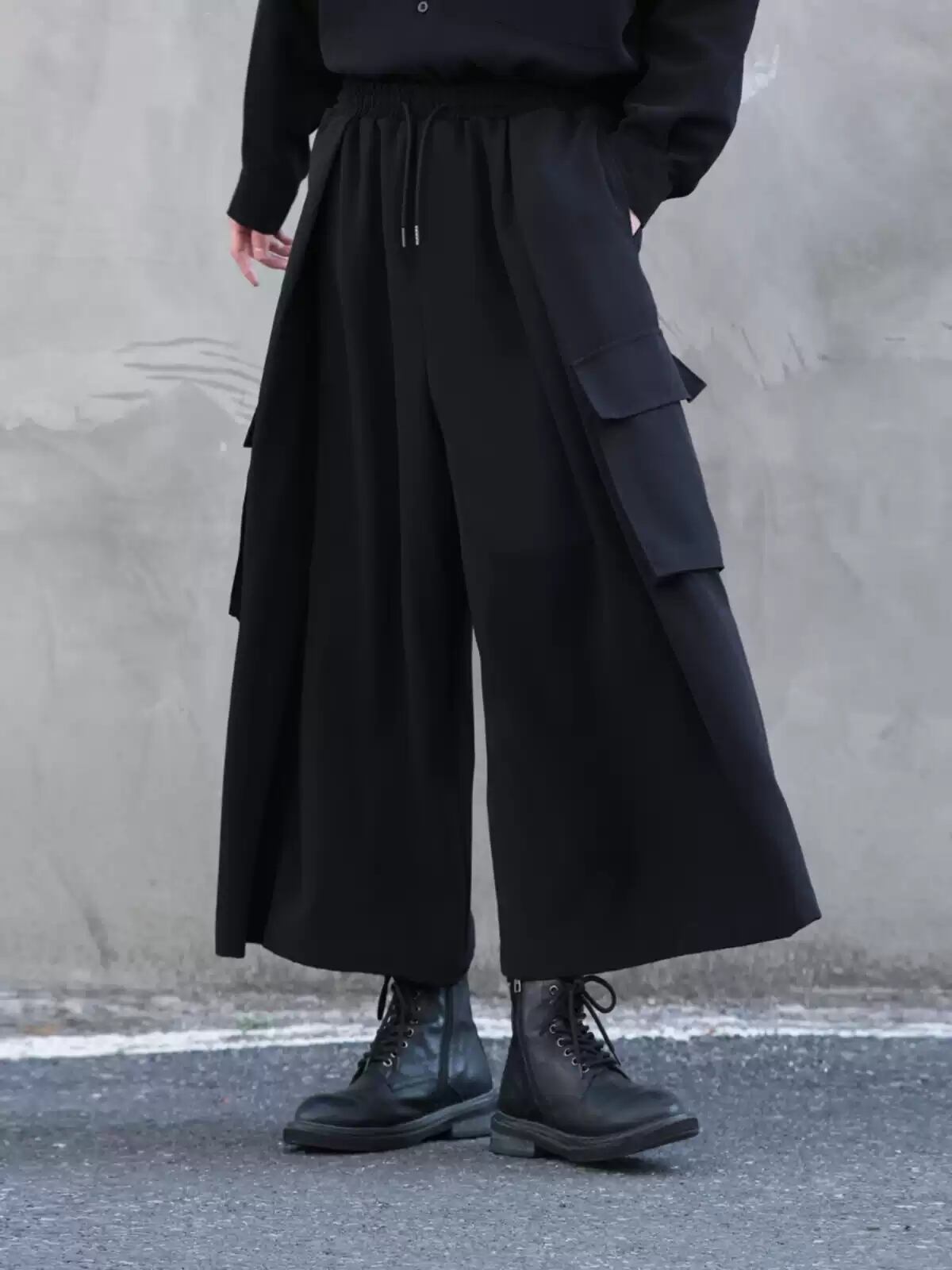 【ORV0162】Wide Leg Cargo Pants