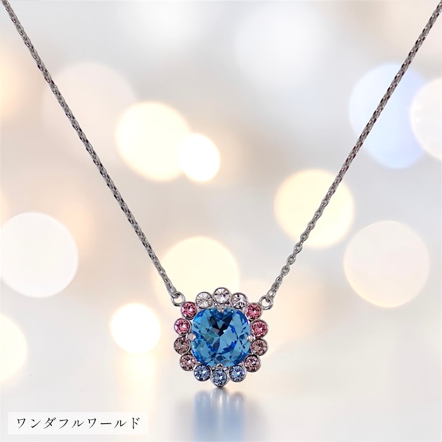 クラシックキャンディ　スクエアネックレス