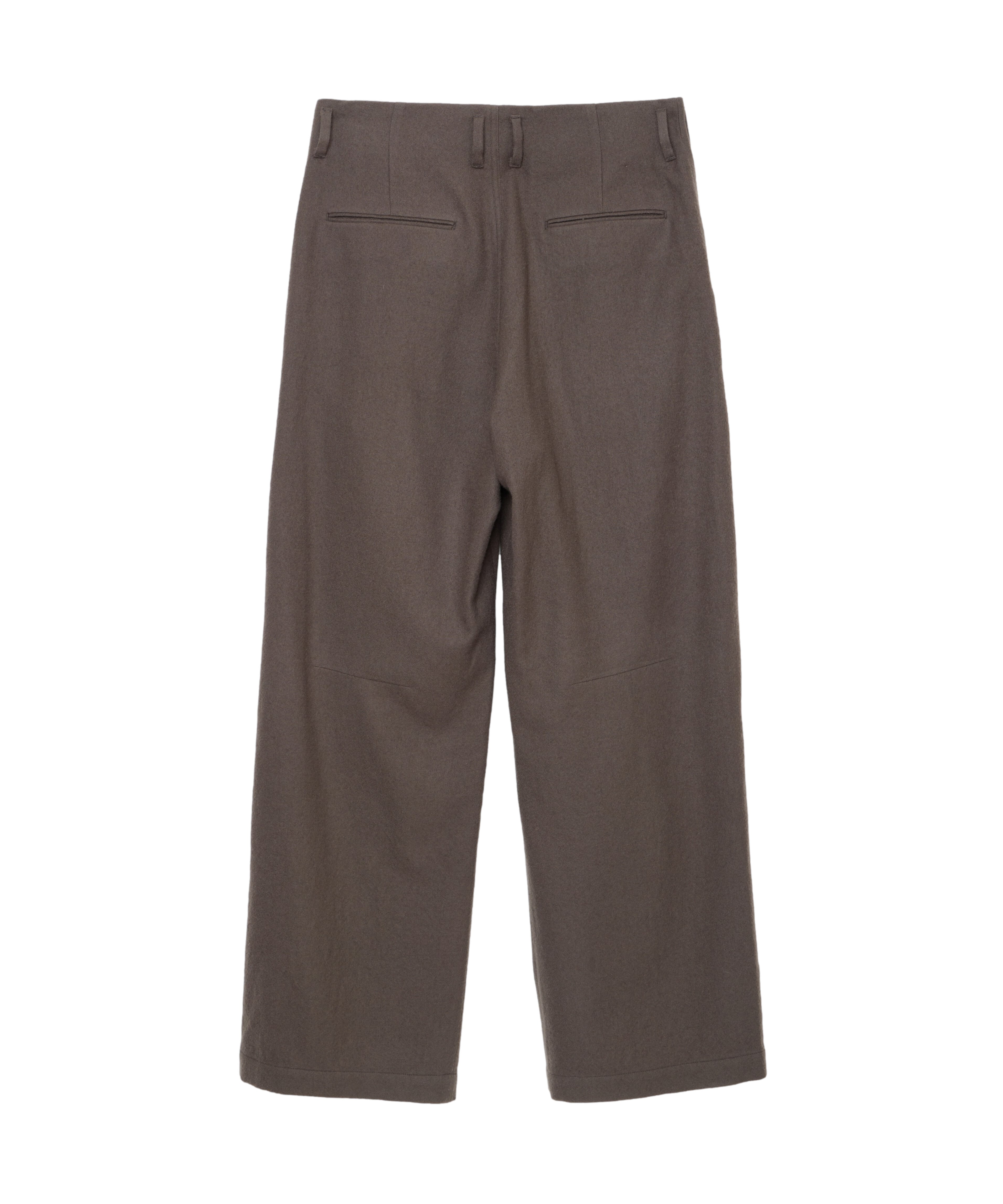 MATSUFUJI / M253-0402 / MILLING WOOL WIDE TROUSERS (TOUPE