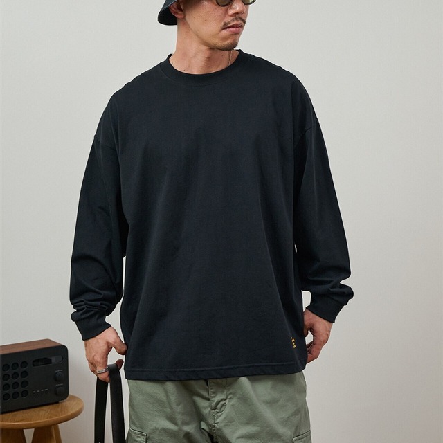 ラバーレタード・ドロップショルダー｜ロングスリーブTシャツ