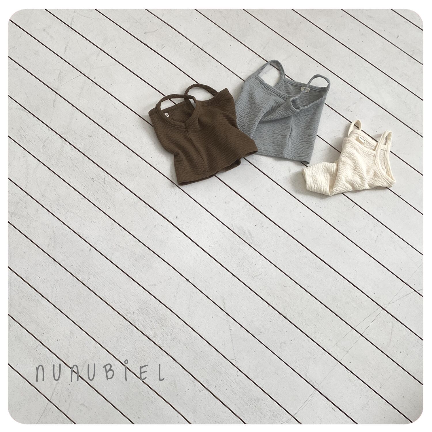 yoyo tank top【nunubiel】※7月中旬〜下旬発送予定