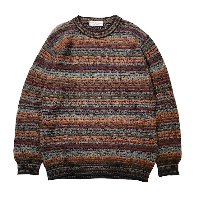 FANTASIE DI SETTEMBRE KNIT SWEATER MADE IN ITALY【DM727】