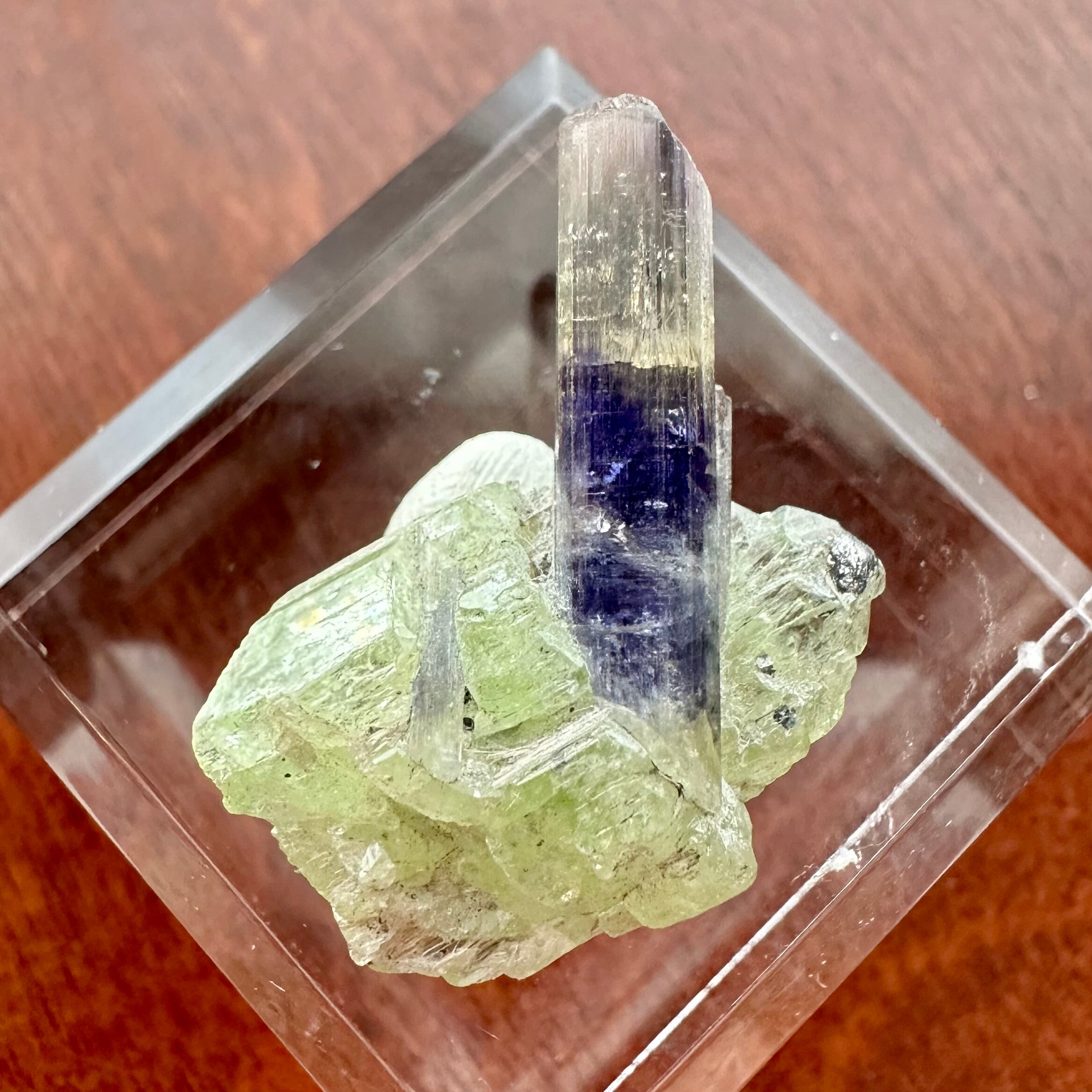 タンザナイト / ダイオプサイト【Tanzanite with Diopside タンザナイト / ダイオプサイト【Tanzanite with Diopside