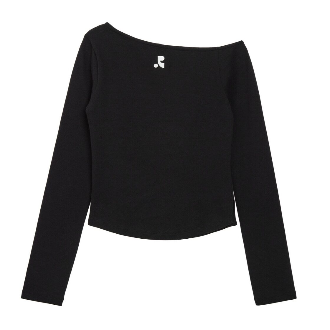 Rest & Recreation] ONE SHOULDER LONG SLEEVE TOP - BLACK 正規韓国  