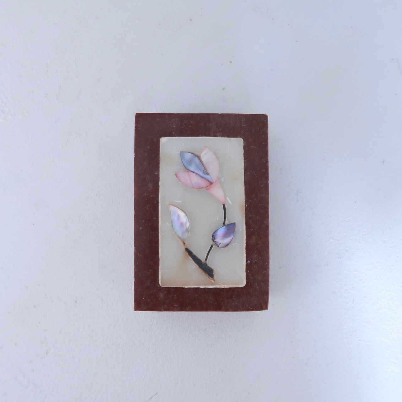 バイカラーの小箱