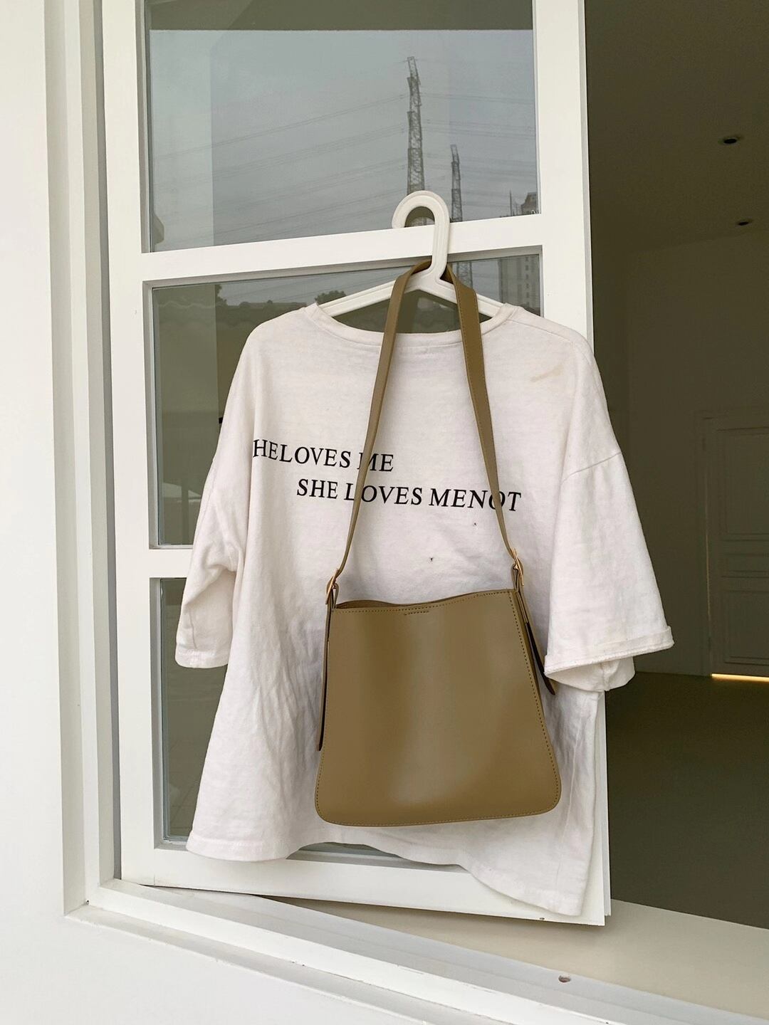 ポーチ付き ベルトバックル ショルダーバッグ AS75-690