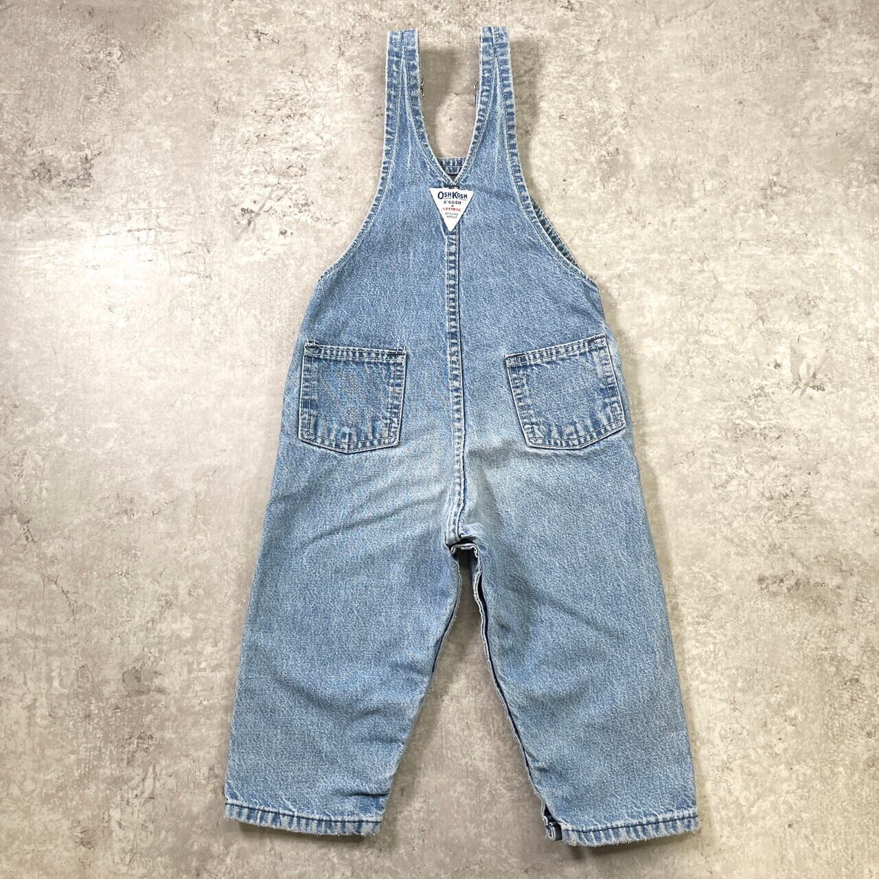 kids】ヴィンテージ OSHKOSH オシュコシュ デニム オーバーオール