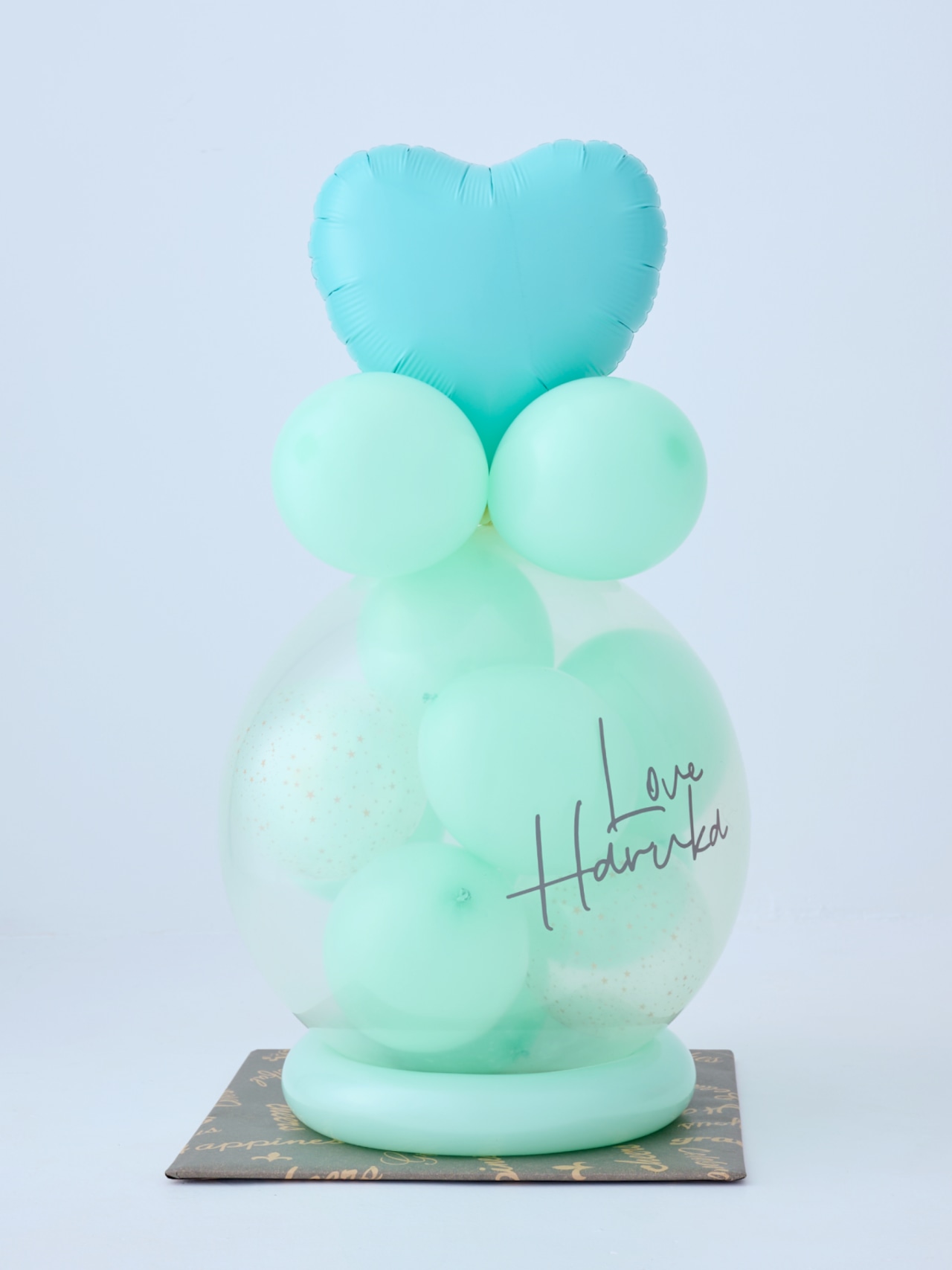 バルーンラッピング POPPING BALLOON ミントグリーン