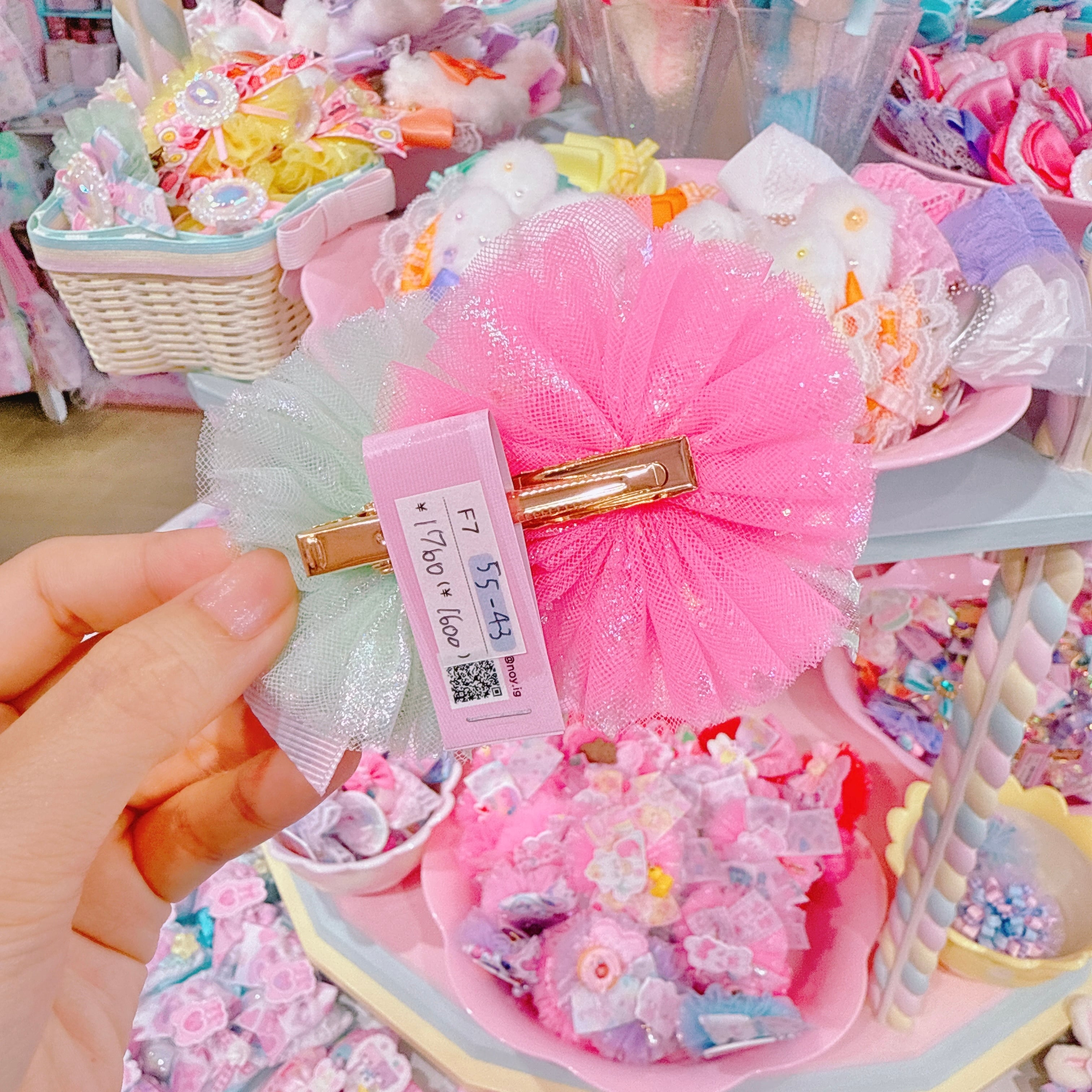 【F7】55-43ヘアクリップ