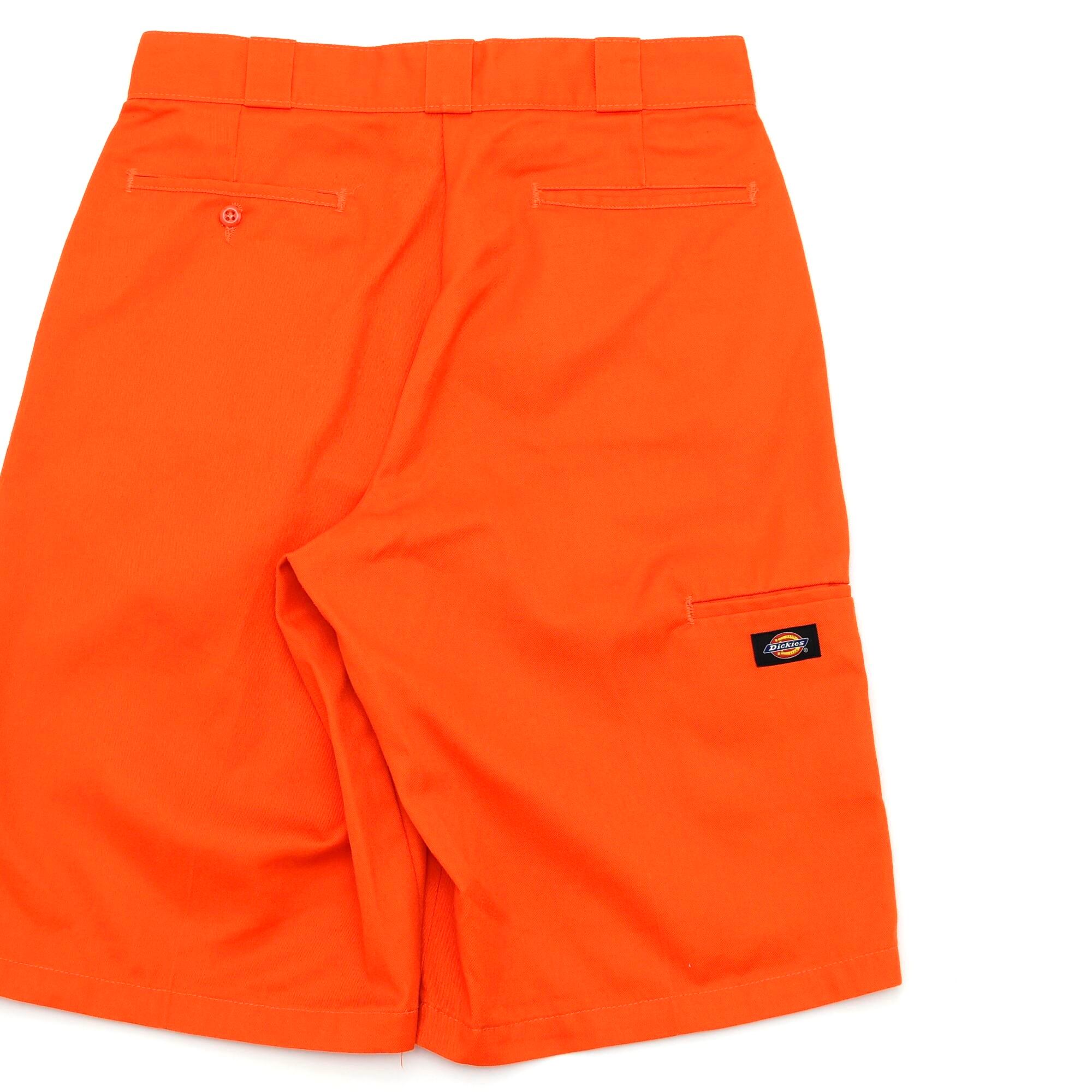 Dickies 13inch orange color work shorts