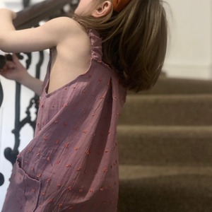 House of Dungarees / Summer Dungarees – Loops (Berry Blush)