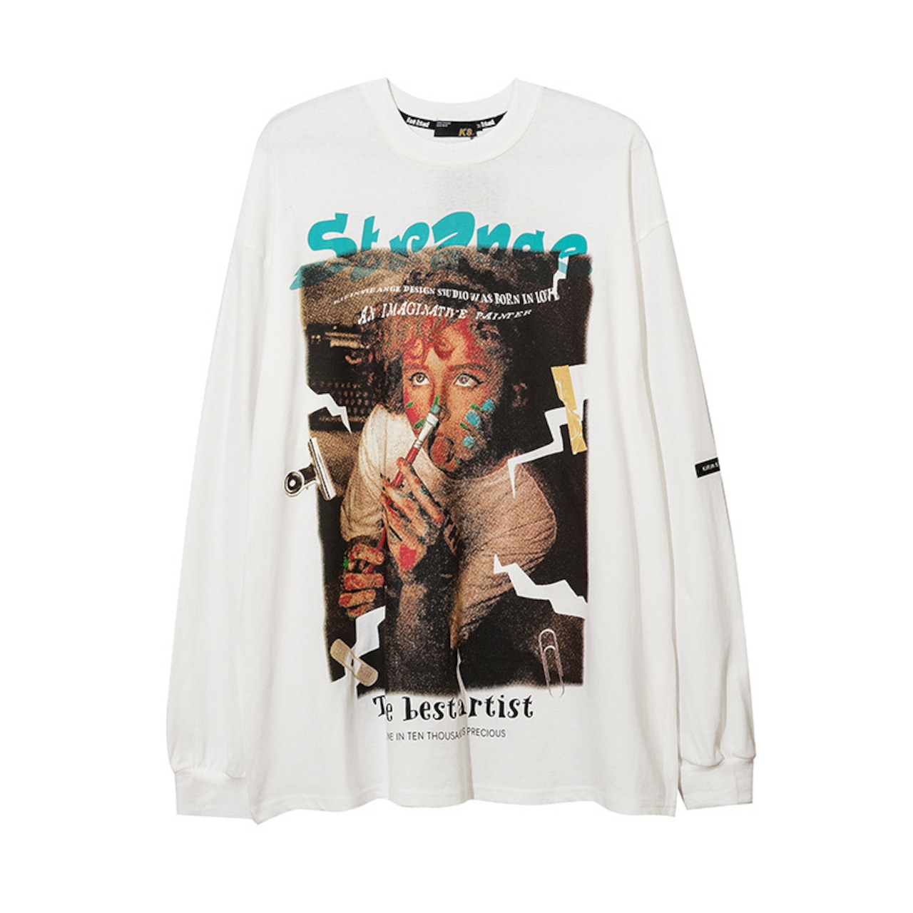 VINTAGE ストリート アーティスト ロングTシャツ T367