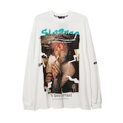 VINTAGE ストリート アーティスト ロングTシャツ T367