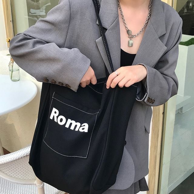 【予約販売】トートバッグ 韓国 NY 東京 大容量 キャンバス ショルダー レディース 夏バッグ エコバッグ 海 ビーチ 可愛い デート こなれ感 お洒落 韓国 トレンド